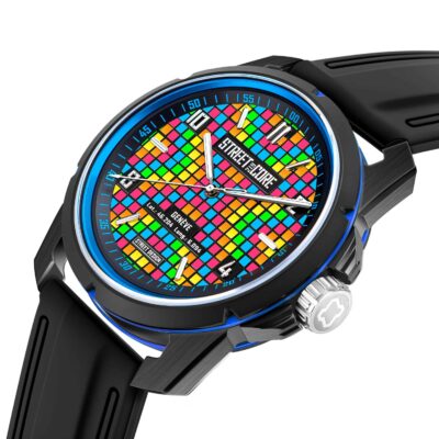 PIXEL BLUE – Black DLC Steel — view 2